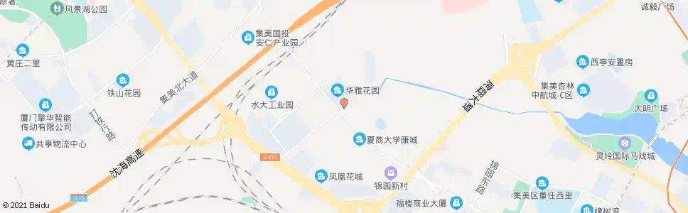 厦门大学康城总站_公交站地图_厦门公交_妙搜公交查询2025
