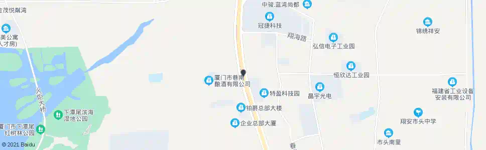 厦门亭洋东_公交站地图_厦门公交_妙搜公交查询2025