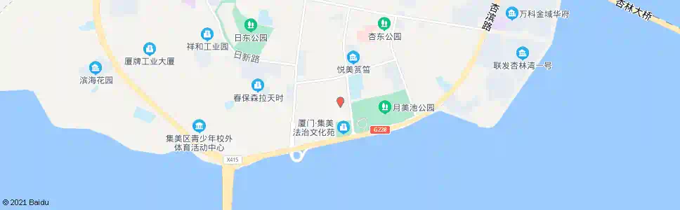 厦门集美区人才市场_公交站地图_厦门公交_妙搜公交查询2025