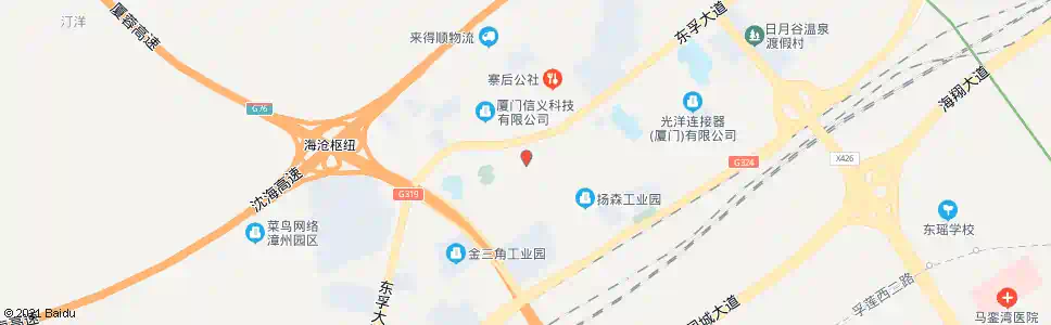 厦门山边村_公交站地图_厦门公交_妙搜公交查询2025