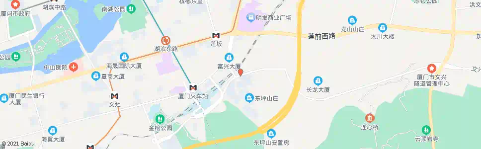 厦门金枫园_公交站地图_厦门公交_妙搜公交查询2025