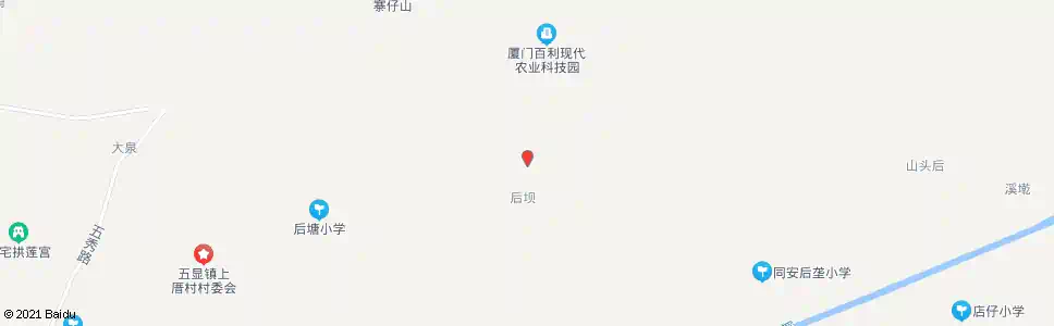 厦门后坝_公交站地图_厦门公交_妙搜公交查询2025