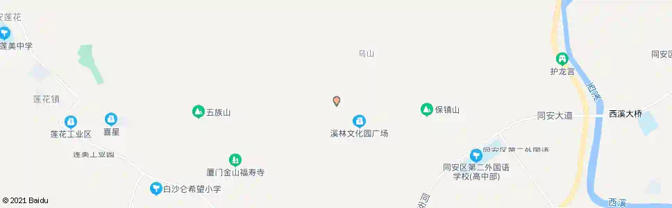 厦门溪林村_公交站地图_厦门公交_妙搜公交查询2025
