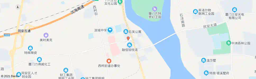 厦门后吴里_公交站地图_厦门公交_妙搜公交查询2025