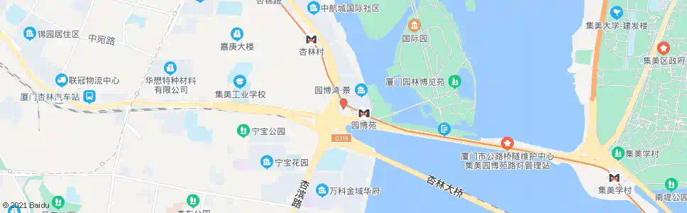 厦门海湾大厦_公交站地图_厦门公交_妙搜公交查询2025