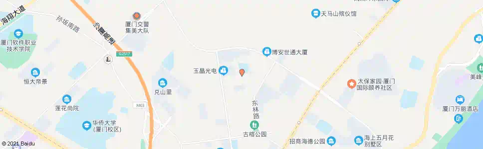 厦门福建经贸学校_公交站地图_厦门公交_妙搜公交查询2025