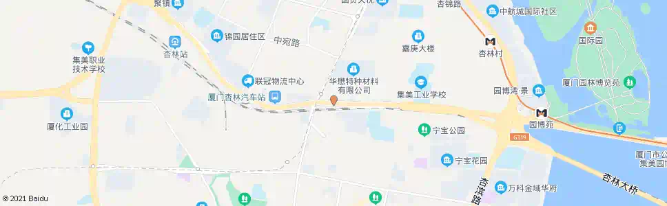 厦门内茂北_公交站地图_厦门公交_妙搜公交查询2025