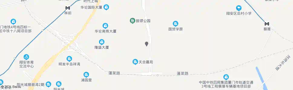 厦门南部市政_公交站地图_厦门公交_妙搜公交查询2025