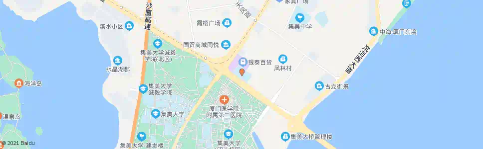 厦门嘉庚体育馆_公交站地图_厦门公交_妙搜公交查询2025