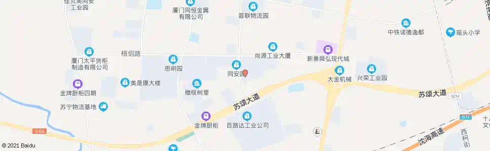 厦门集秀路东_公交站地图_厦门公交_妙搜公交查询2025