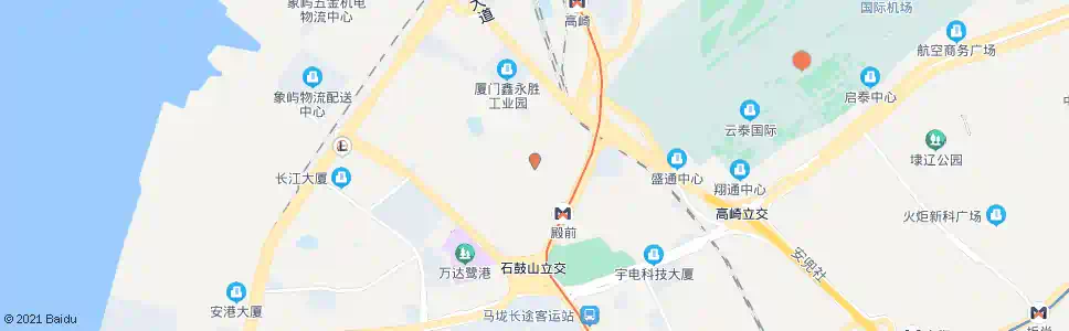 厦门殿前五组_公交站地图_厦门公交_妙搜公交查询2025