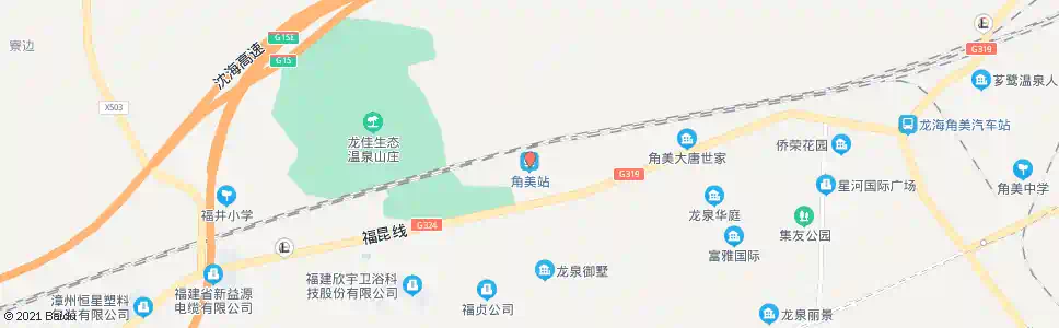 厦门角美金山_公交站地图_厦门公交_妙搜公交查询2025