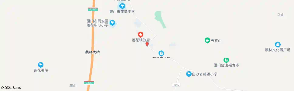 厦门莲花工业区_公交站地图_厦门公交_妙搜公交查询2025