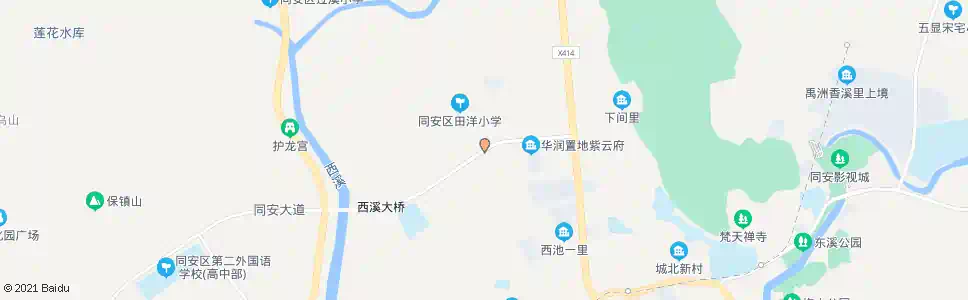 厦门双笕_公交站地图_厦门公交_妙搜公交查询2025