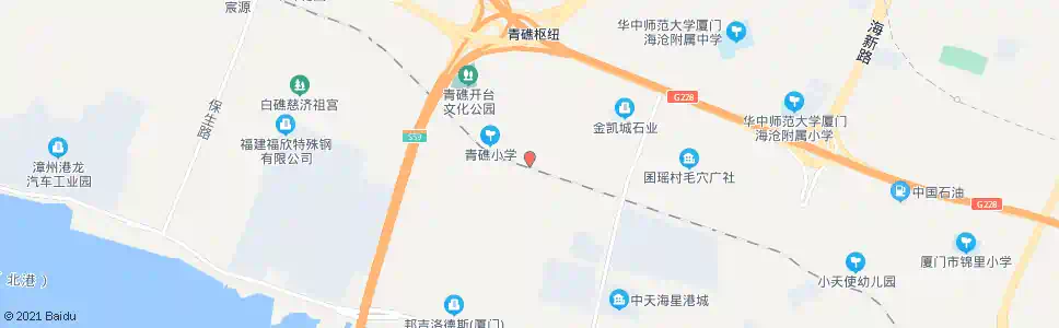 厦门文圃工业园_公交站地图_厦门公交_妙搜公交查询2025