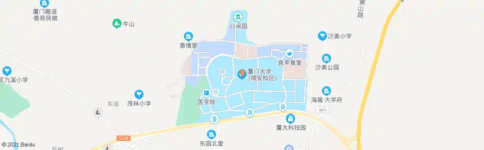 厦门厦大翔安校区_公交站地图_厦门公交_妙搜公交查询2025