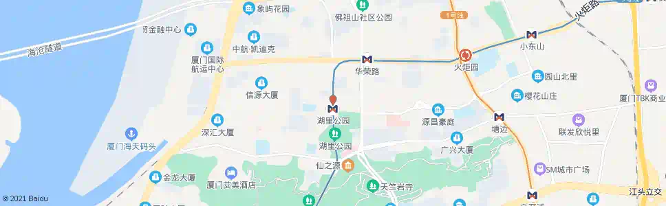 厦门华泰路_公交站地图_厦门公交_妙搜公交查询2025