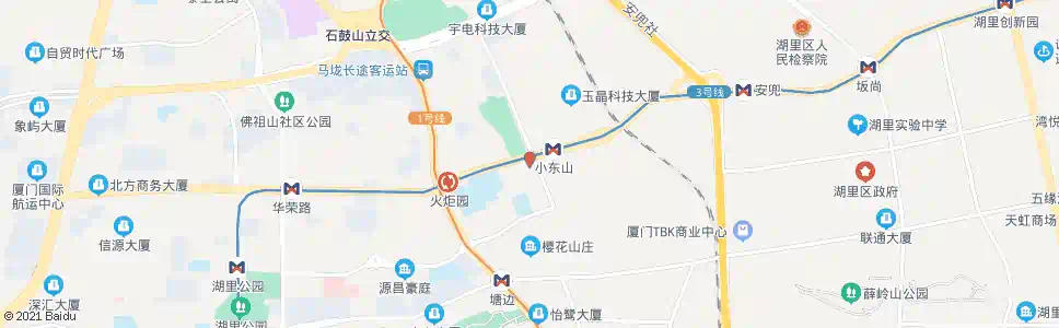 厦门大唐世家_公交站地图_厦门公交_妙搜公交查询2025