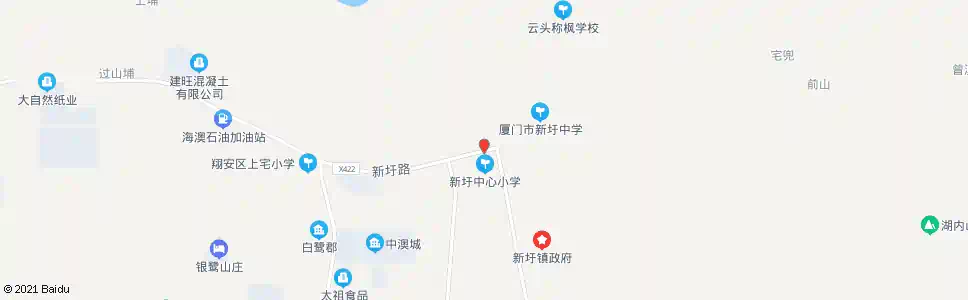 厦门新圩小学_公交站地图_厦门公交_妙搜公交查询2025
