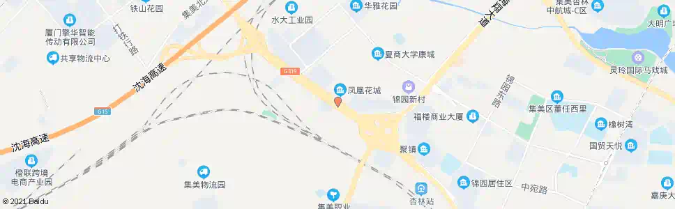 厦门杏前路市头_公交站地图_厦门公交_妙搜公交查询2025