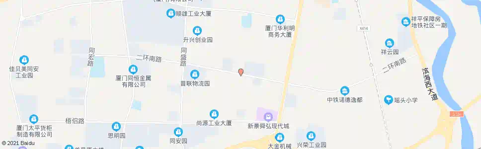 厦门坂下_公交站地图_厦门公交_妙搜公交查询2025