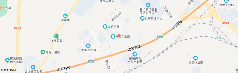 厦门山美路口_公交站地图_厦门公交_妙搜公交查询2025
