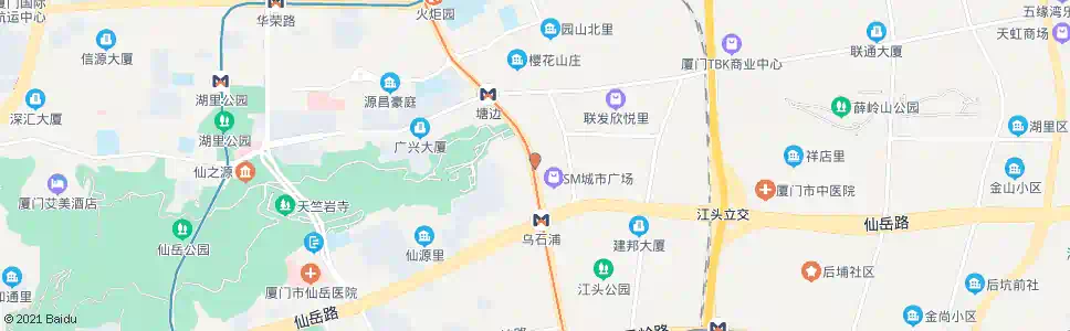 厦门SM城市广场总站_公交站地图_厦门公交_妙搜公交查询2025