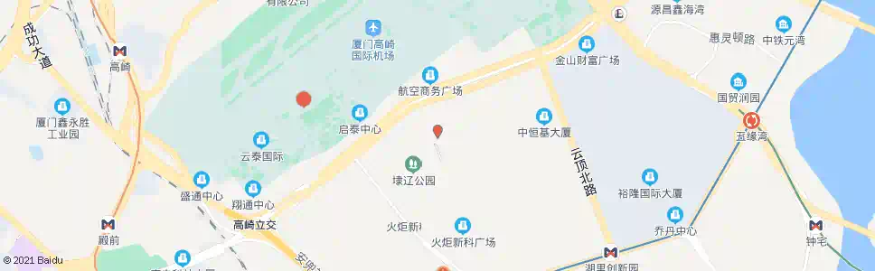厦门光电二路_公交站地图_厦门公交_妙搜公交查询2025