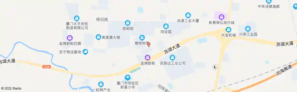 厦门集和路1站_公交站地图_厦门公交_妙搜公交查询2025