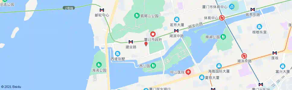 厦门中闽大道_公交站地图_厦门公交_妙搜公交查询2025