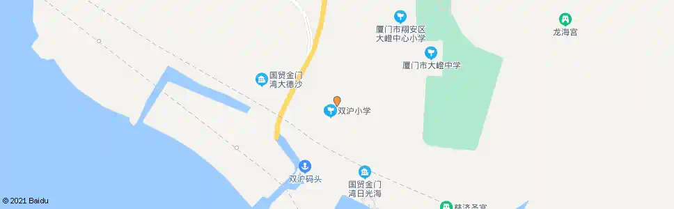 厦门双沪小学_公交站地图_厦门公交_妙搜公交查询2025