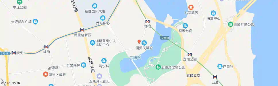 厦门五缘湾消防_公交站地图_厦门公交_妙搜公交查询2025