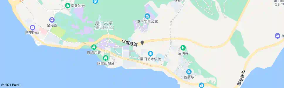 厦门西边社_公交站地图_厦门公交_妙搜公交查询2025