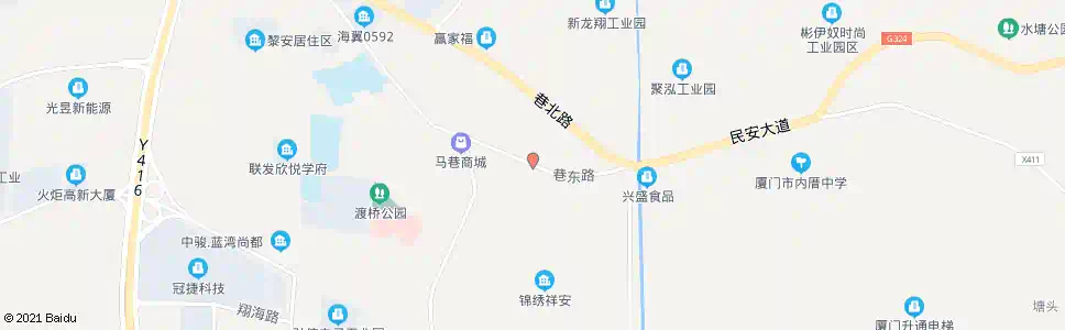 厦门新娘山_公交站地图_厦门公交_妙搜公交查询2025