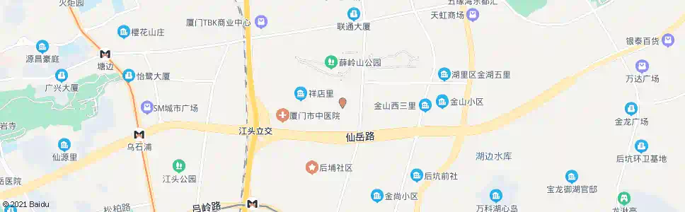 厦门祥厝_公交站地图_厦门公交_妙搜公交查询2025
