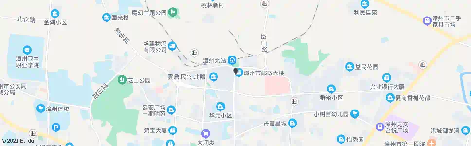 漳州博爱医院_公交站地图_漳州公交_妙搜公交查询2025