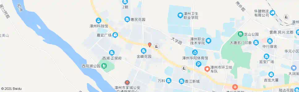 漳州金峰花园_公交站地图_漳州公交_妙搜公交查询2025