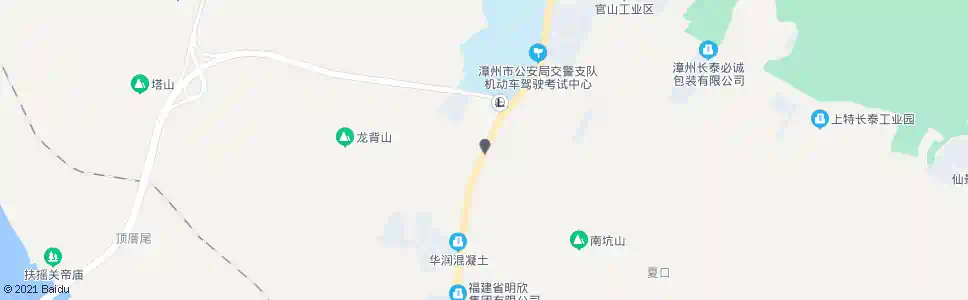 漳州张坑村_公交站地图_漳州公交_妙搜公交查询2025