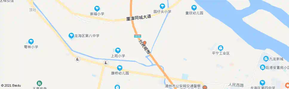 漳州文苑村_公交站地图_漳州公交_妙搜公交查询2025