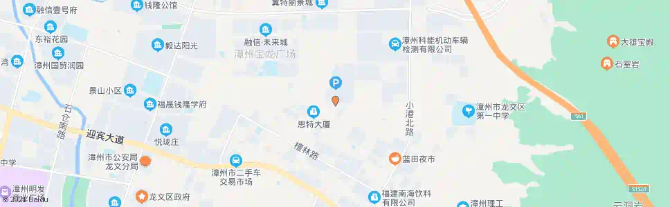漳州阳光美地_公交站地图_漳州公交_妙搜公交查询2025