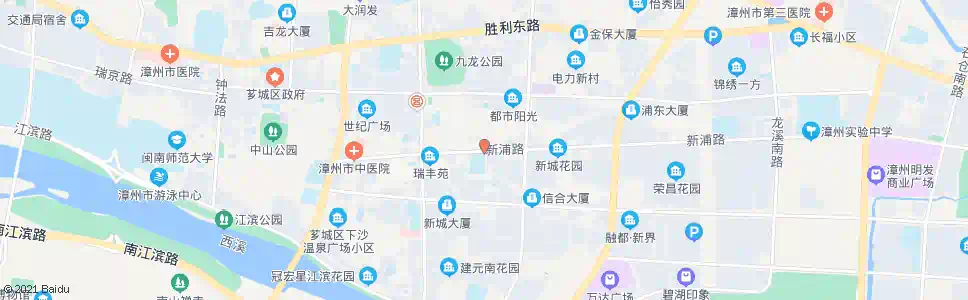 漳州教师新村_公交站地图_漳州公交_妙搜公交查询2025