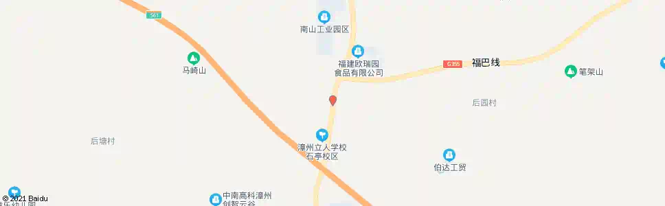 漳州秋坑_公交站地图_漳州公交_妙搜公交查询2025
