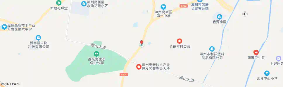 漳州百花村_公交站地图_漳州公交_妙搜公交查询2025