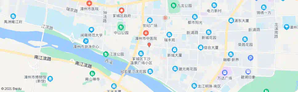 漳州江滨小学_公交站地图_漳州公交_妙搜公交查询2025