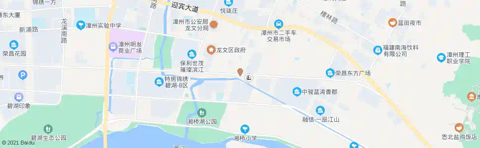 漳州湘桥村(北)_公交站地图_漳州公交_妙搜公交查询2025