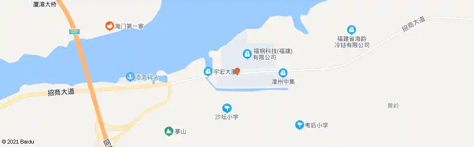 漳州新港城_公交站地图_漳州公交_妙搜公交查询2025