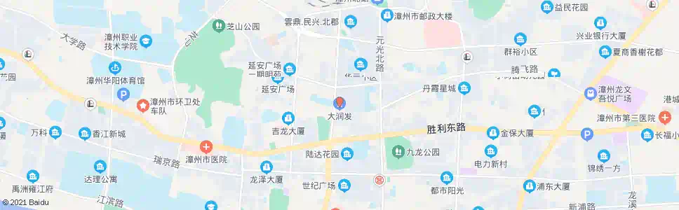 漳州大润发_公交站地图_漳州公交_妙搜公交查询2025