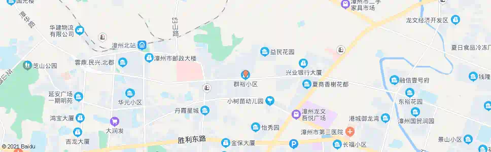 漳州群裕小区_公交站地图_漳州公交_妙搜公交查询2025