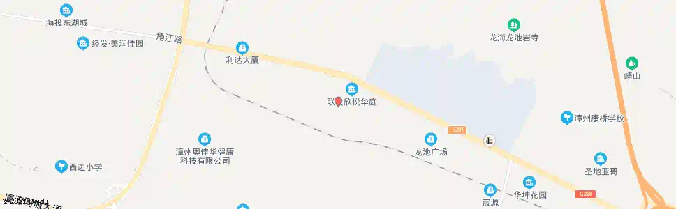 漳州龙池医院_公交站地图_漳州公交_妙搜公交查询2025