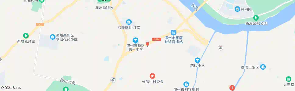 漳州花卉交易中心_公交站地图_漳州公交_妙搜公交查询2025